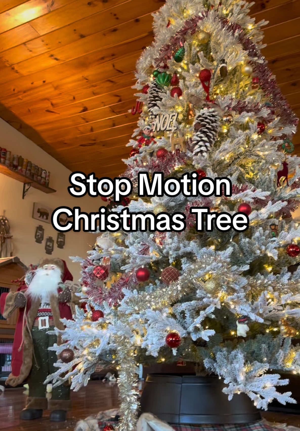 If this isnt proof that Santas real, idk what is lmao - - - - #stopmotiontrend #stopmotionanimation #stopmotionvideos #christmastok #christmas #christmastiktok #christmastree #christmascountdown #santaclaus 