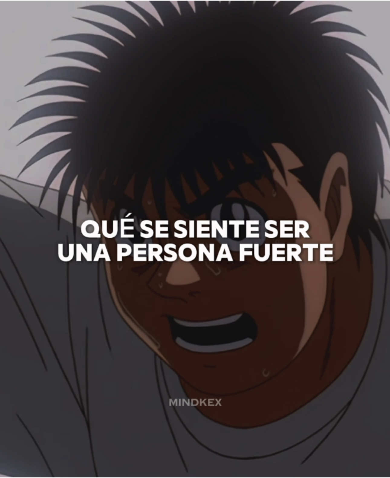 ¿Que se siente ser una persona fuerte?  #motivation #discipline #positivity #mentality #ippo #hajimenoippo #anime 