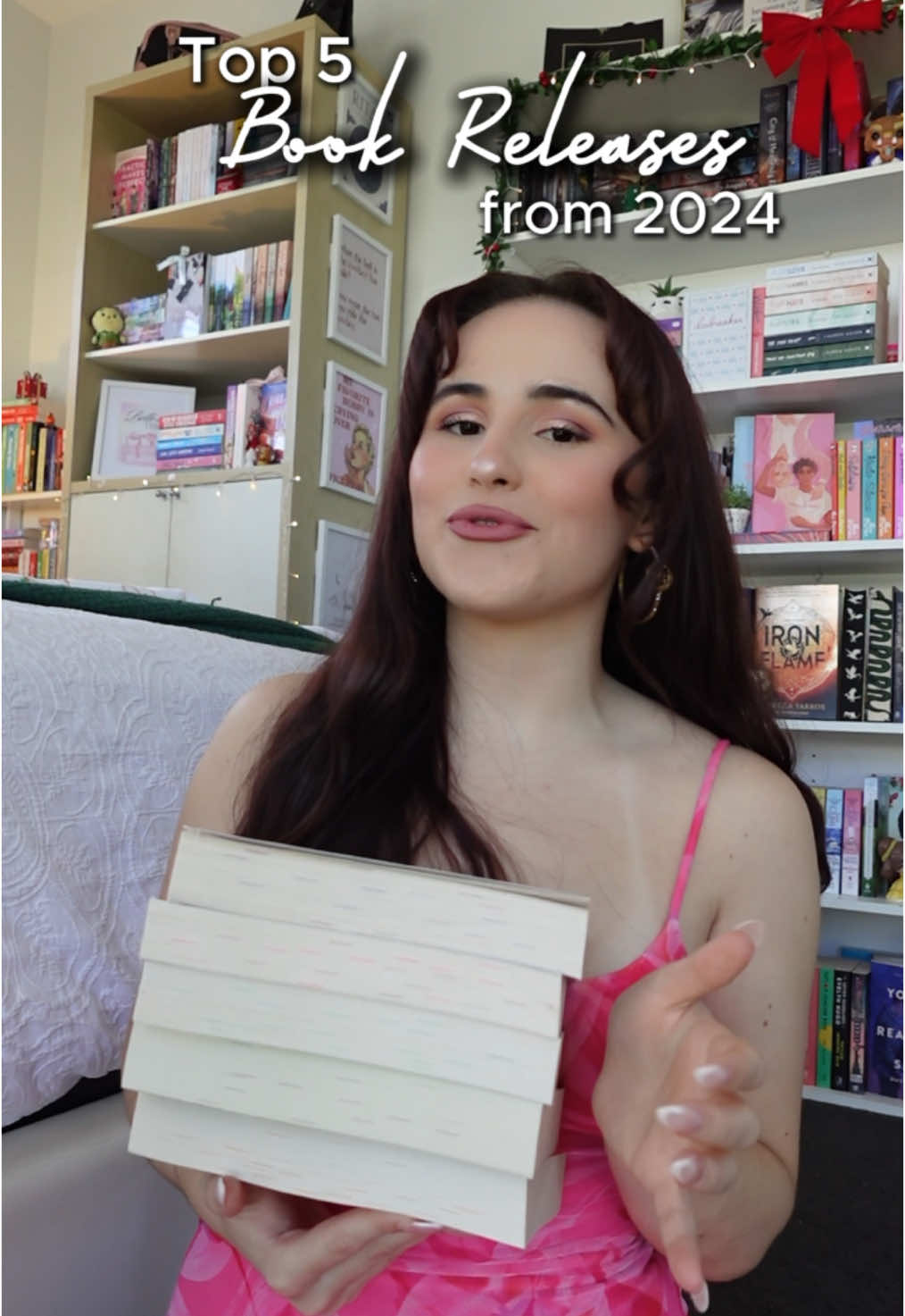 what was your fave new release of 2024? 📖💋 #BookTok #fyp #romancebooks #bookish #bookrecs #bookrecommendations 