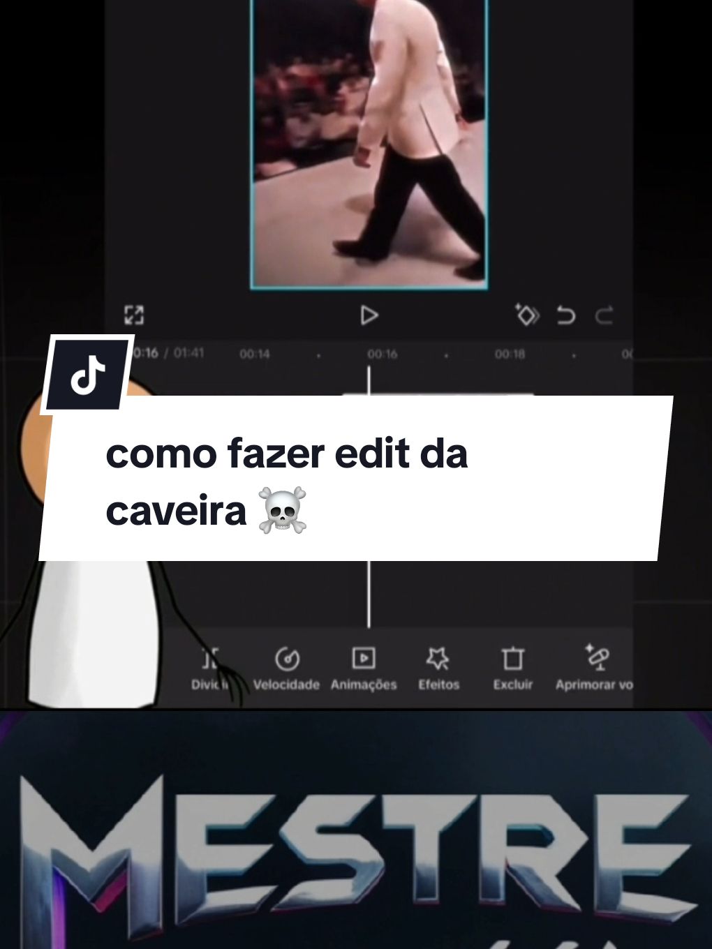 como fazer edit da caveira #ediçãodevideo #dicasdeedição #ediçãodevideonoCapCut #ensinandoaeditar #ediçãodevideonocapcu #editdacaveira #viral 