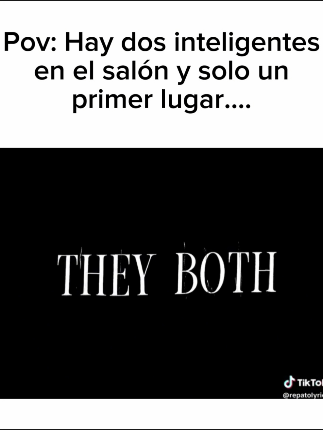 Yo soy una de esos 2 inteligentes 🤓☝️ (creo que ya es tiempo de ir con el psiquiatra).... #musica #humor 