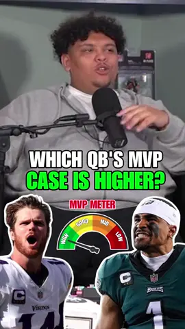 Does Sam Darnold or Jalen Hurts have a better MVP case? 