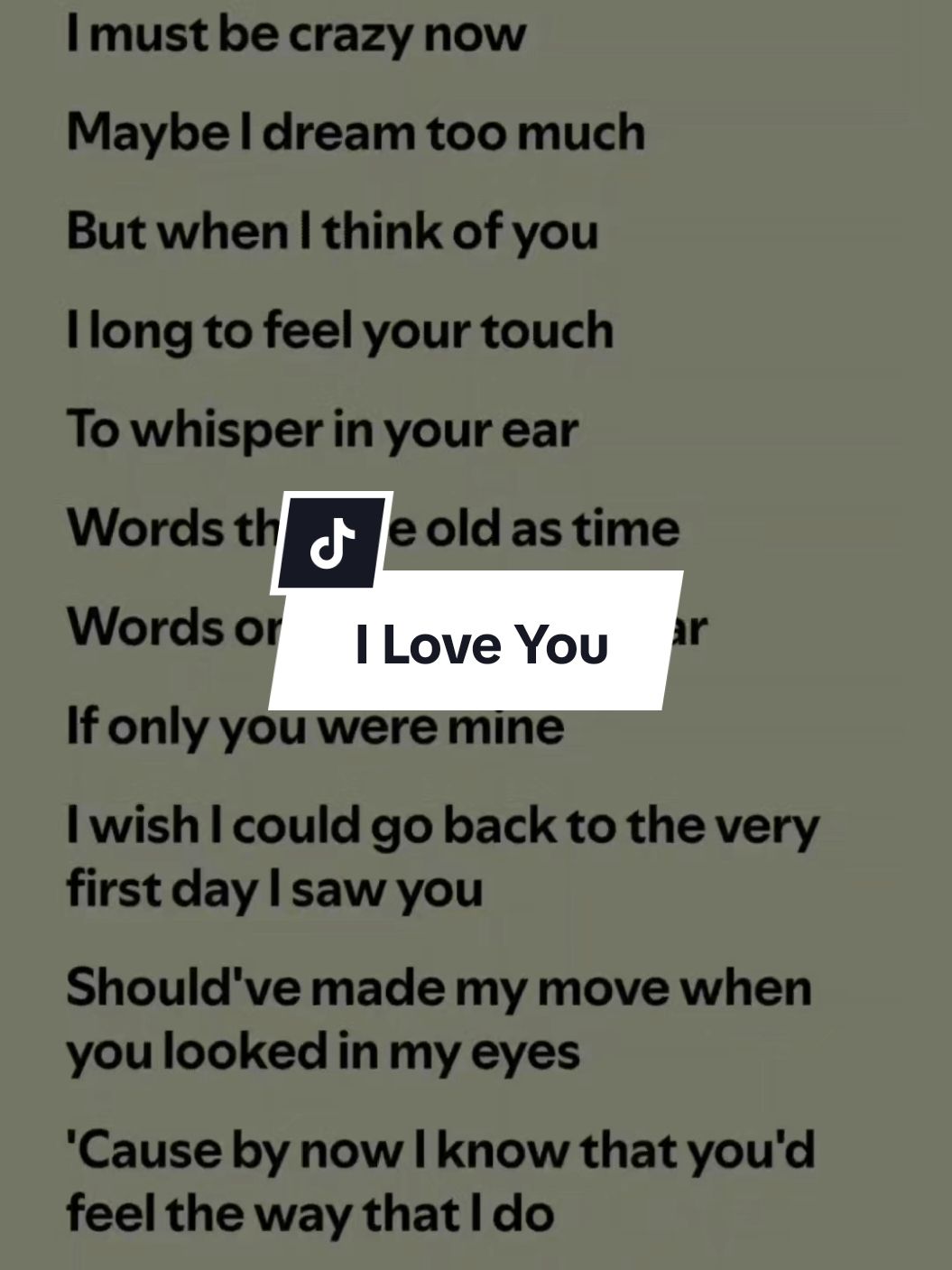 I Love You lyrics by Celine Dion #spotify #lyrics #iloveyou #fyp #fullsong #songlyrics #popular  #celinedion #music_lyrics1594 