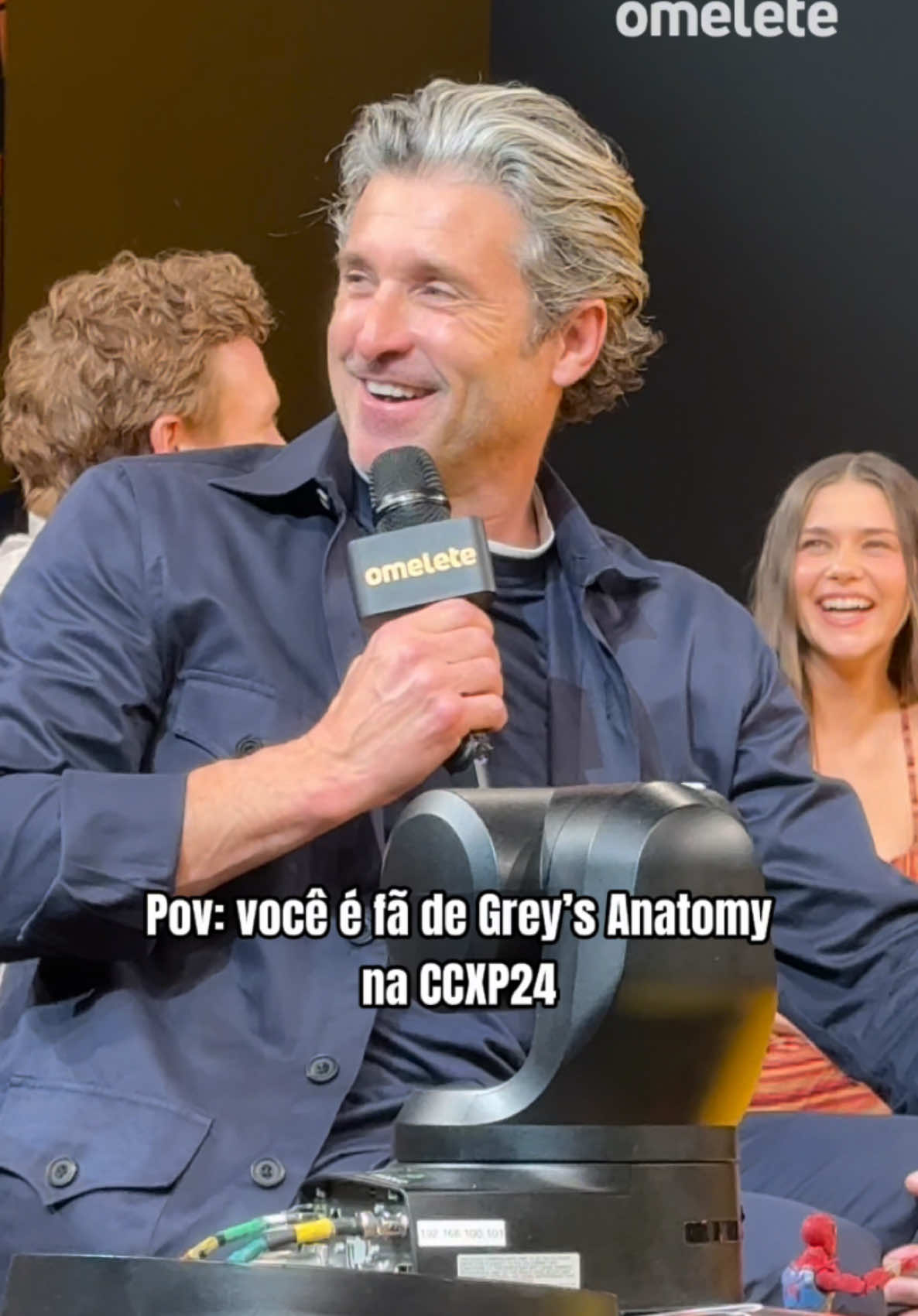 Surtooo ❤️ #patrickdempsey #sandraoh #greysanatomy #ccxp24 