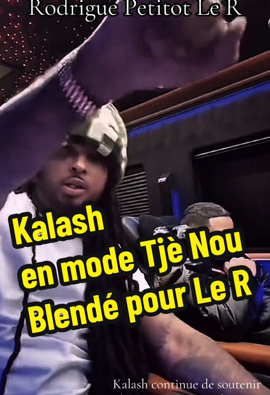 En écoutant en live le chant de ralliement des partisans du K5F en 2009 et qui est devenu celui de ceux qui soutiennent le mouvement contre la vie chère avec le RPPRAC Rodrigue Petitot Le R, Gwladys Roger et Aude Goussard. Tjè Nou Blendé est un message adressé ce soir à Le R qui est actuellement incarcéré à Ducos.  Dans l’attente de son procès Rodrigue Petitot est maintenu en prison jusqu’au 21 janvier 2025. #RPPRAC #viechere #Kalash 