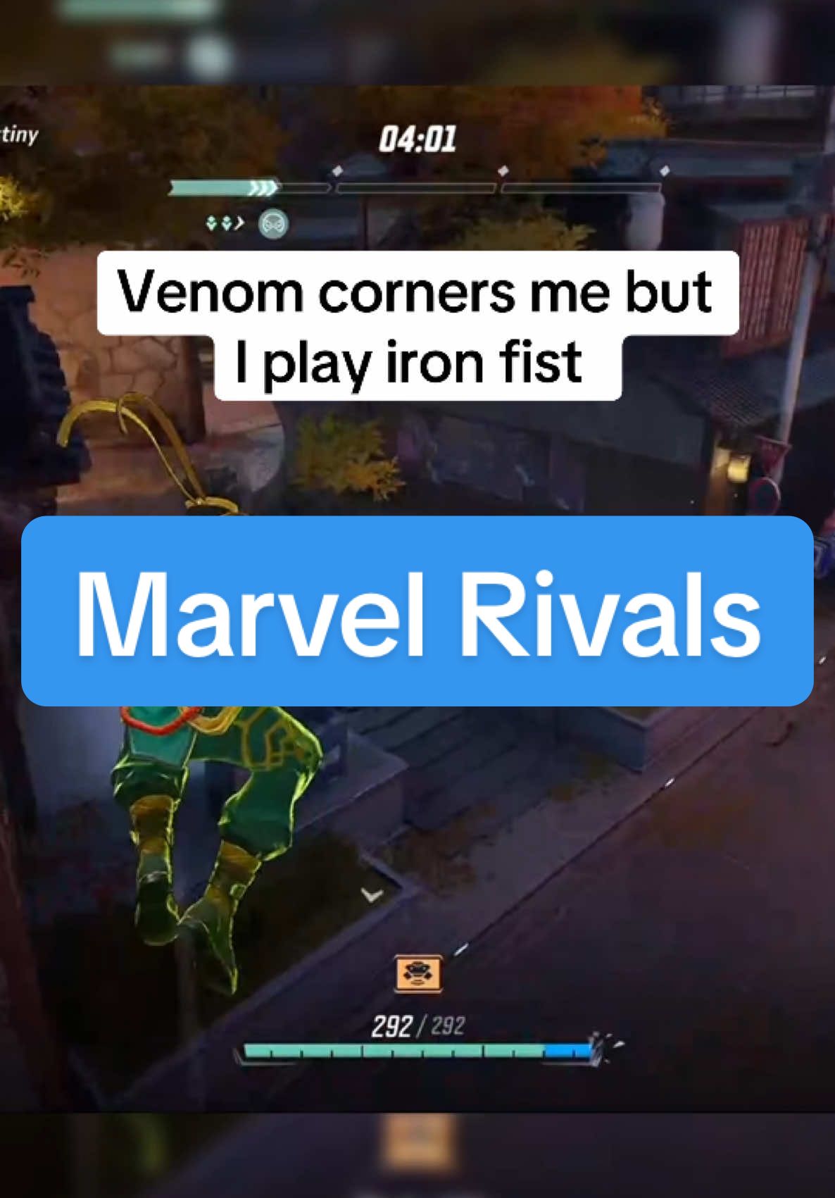 I love this game so far😭 (also i have stick drift i swar) #fyp #fypシ #marvelrivals #ironfist #venom #marvel #persona #meme 