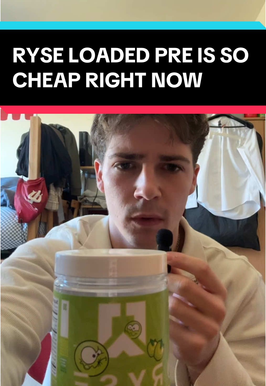 Ryse pre is so cheap rn #ryse #rysesupps #preworkout 