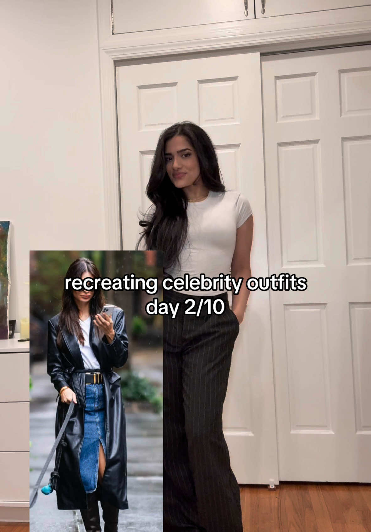 recreating celebrity outfits day 2/10 #outfitinspo #outfitideas #outfit #fashiontiktok #celebrityoutfits #browntiktok #browngirl #browngirltiktok 