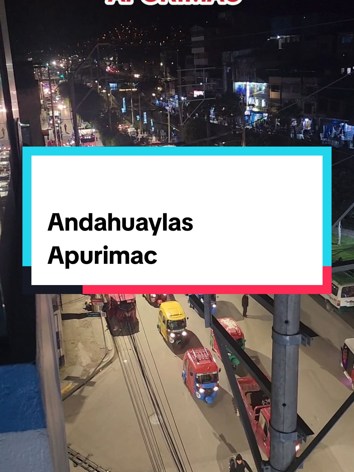 Andahuaylas de noche #Andahuaylas #apurimac #praderadecelajes  #pradera #celajes #perú #chankas #destinos #pueblosmagicos #fyp #novedad 