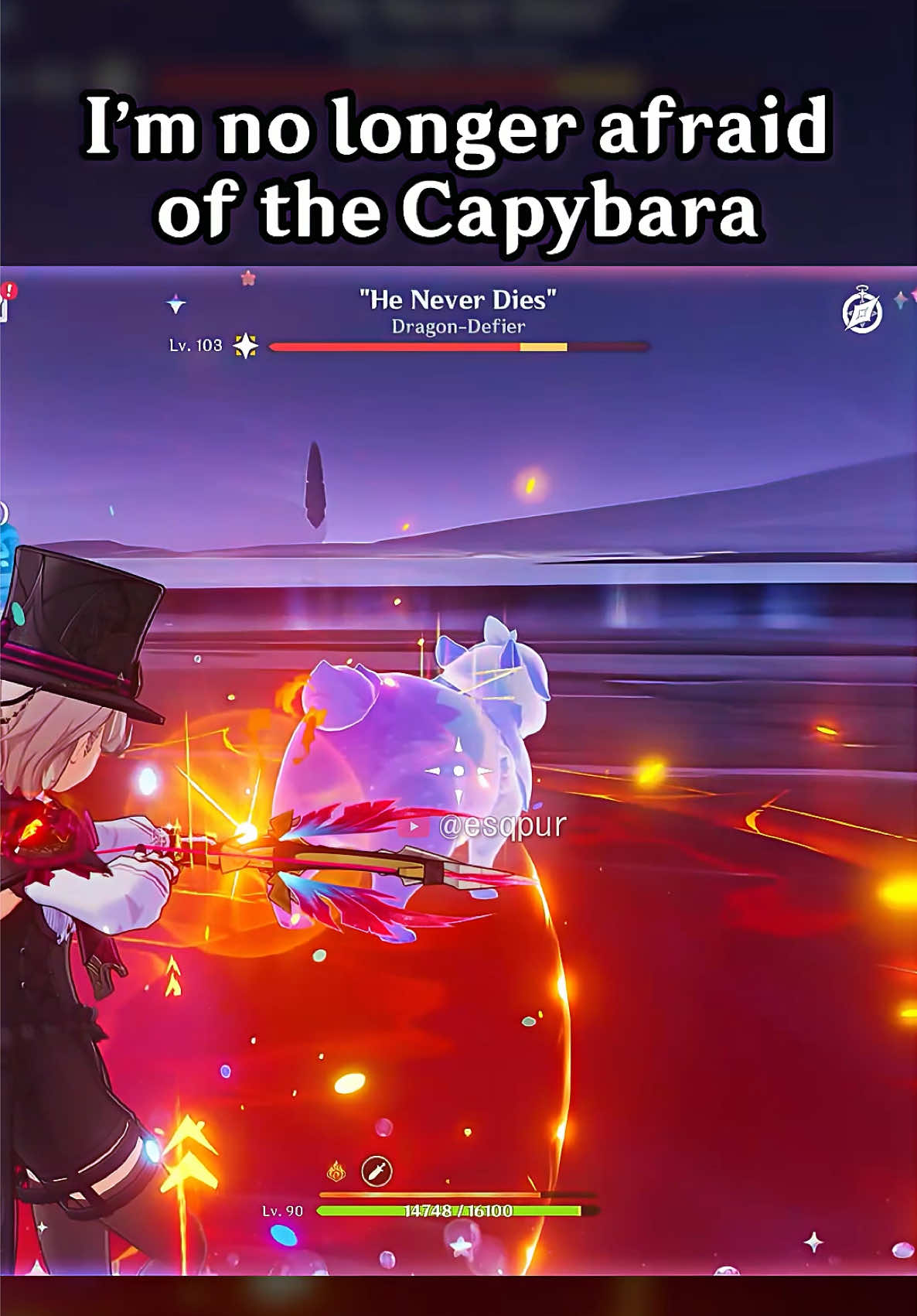 I’M NO LONGER AFRAID OF THE CAPYBARA #hoyocreators #GenshinImpact #lyney 