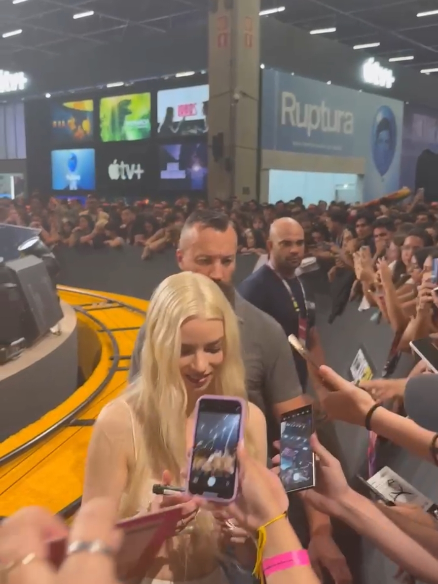 Anya Taylor-Joy na CCXP #ccxp #ccxp24 #fy #fyp 