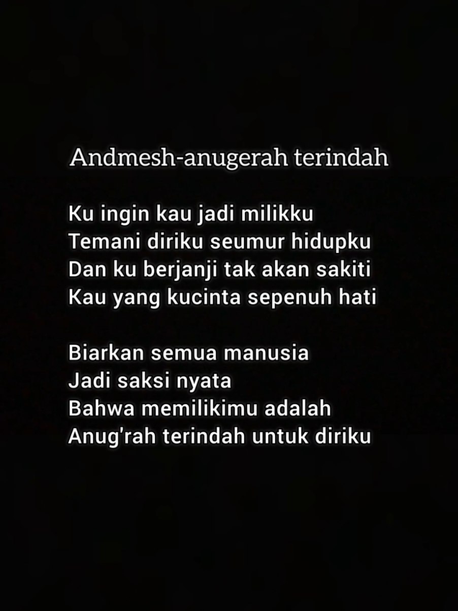 🌹#anugerahterindah #andmeshkamaleng #lyrics #karaoke #pianocover #song #fyp 