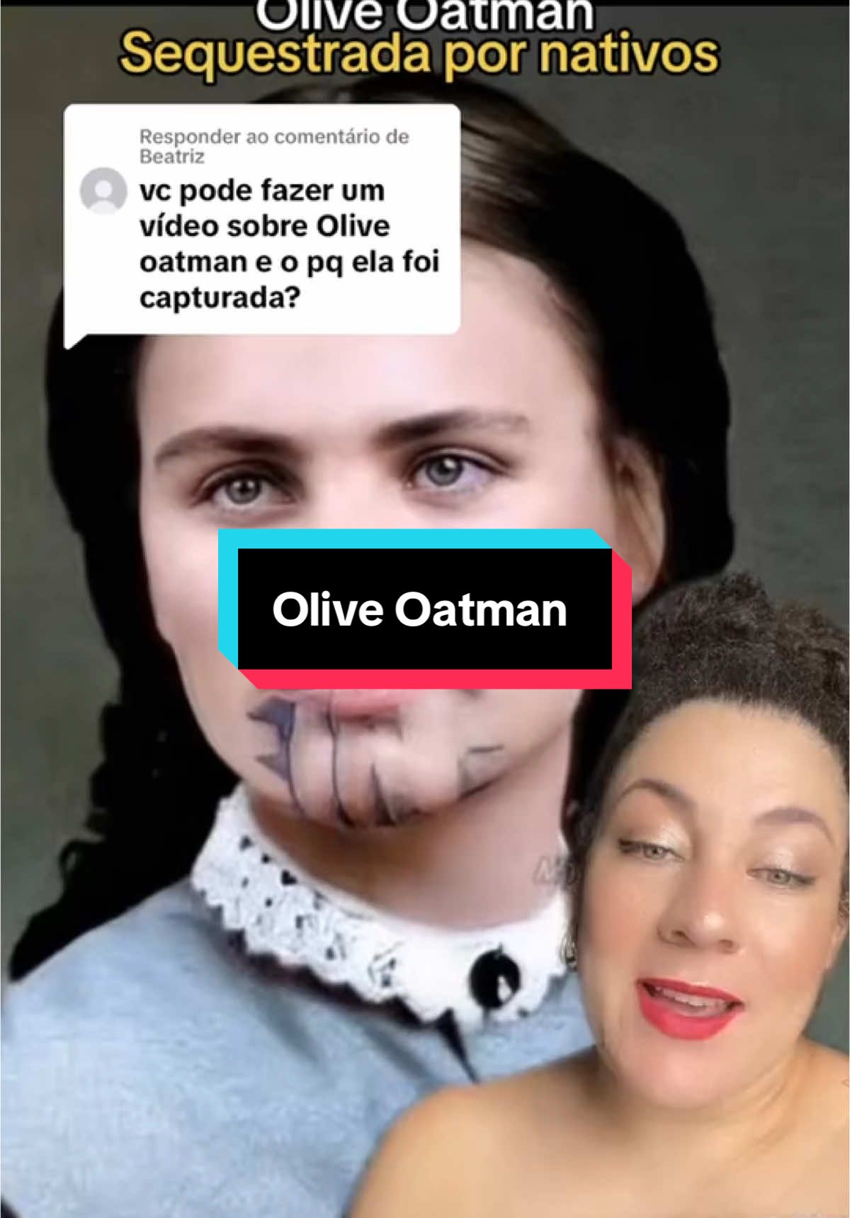 #oliveoatman #historia #curiosamoda