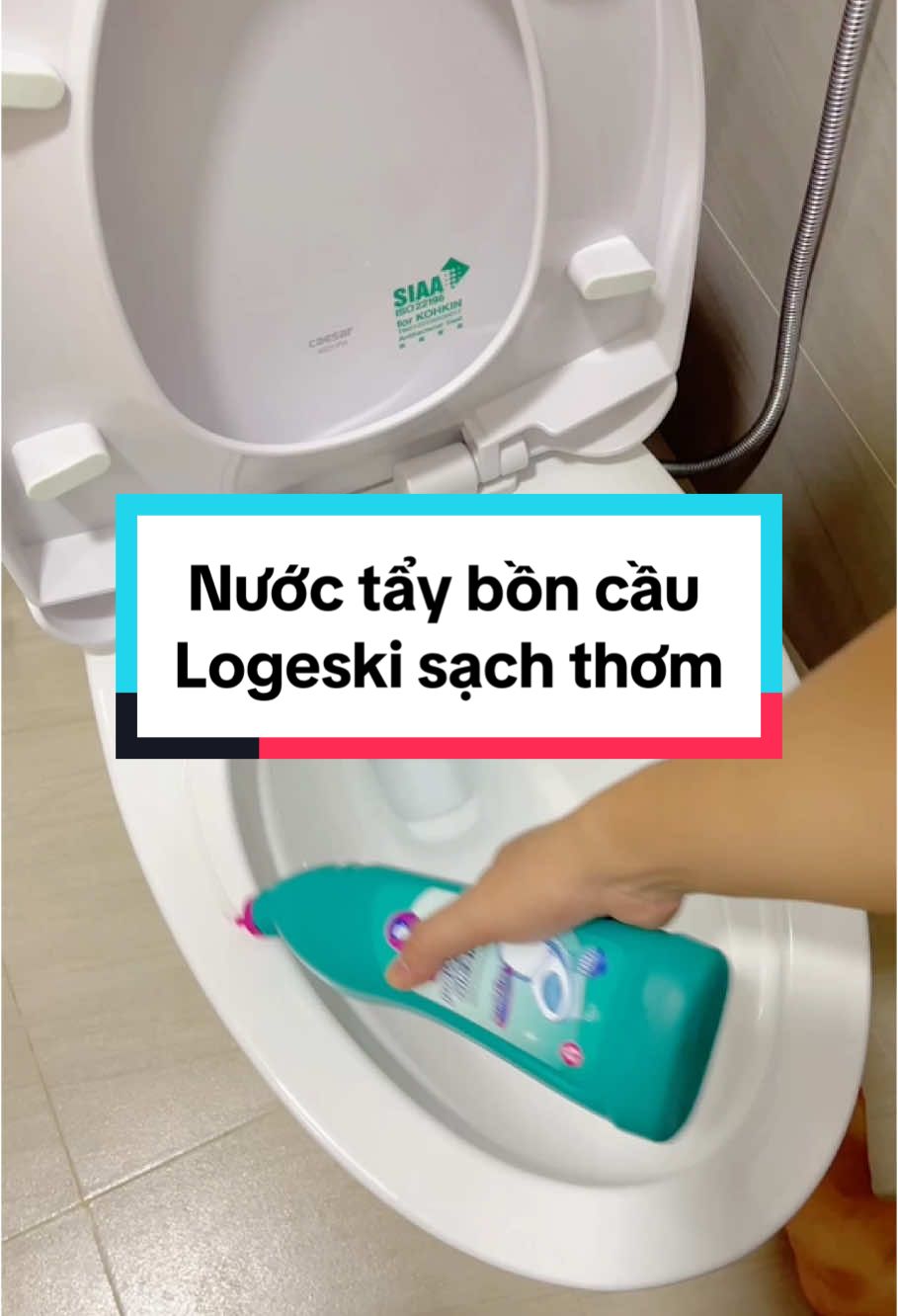 Nước tẩy bồn cầu Logeski sạch sẽ thơm mát đây các mẹ ơi. Giá rẻ mà chata lượng tốt lắm nha🥰#mebim #mebimsua #nuoctayboncau #nuoctayboncaulogeksi 