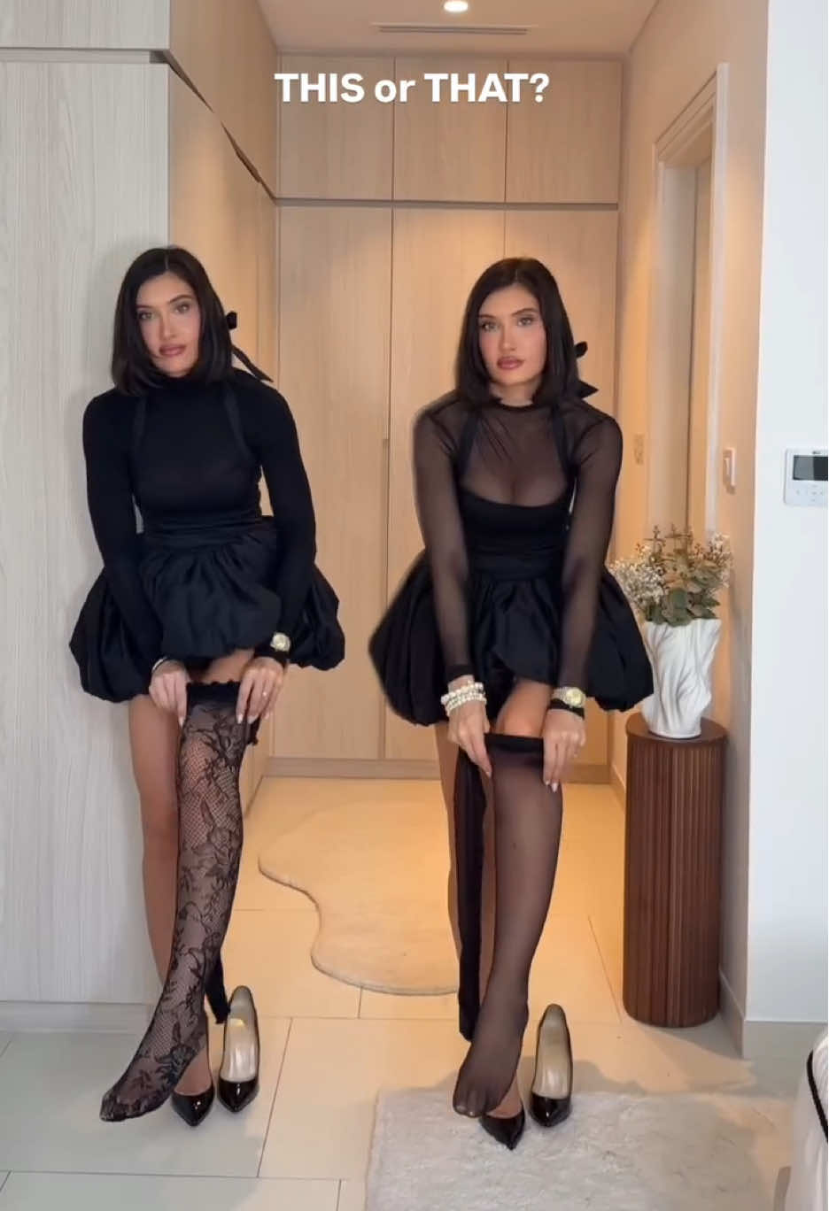 How would you style it?!🖤✨ @Chriena #style 