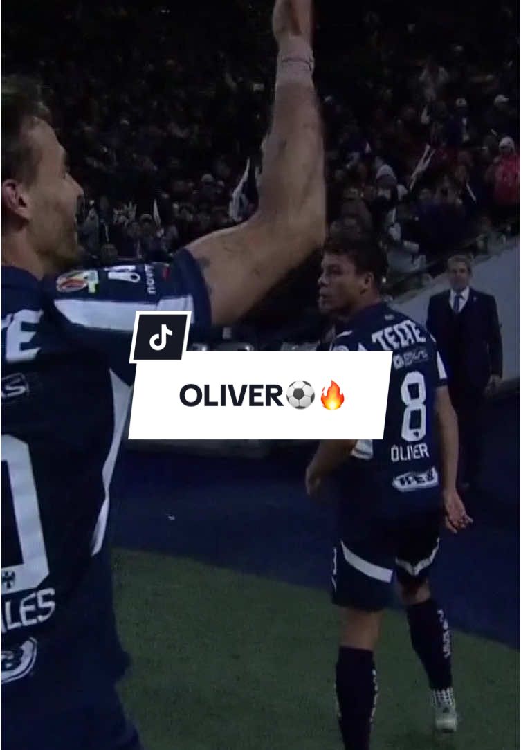 OLIVER🔥⚽️ y se abre el marcador #rayados #monterrey #TikTokDeportes 