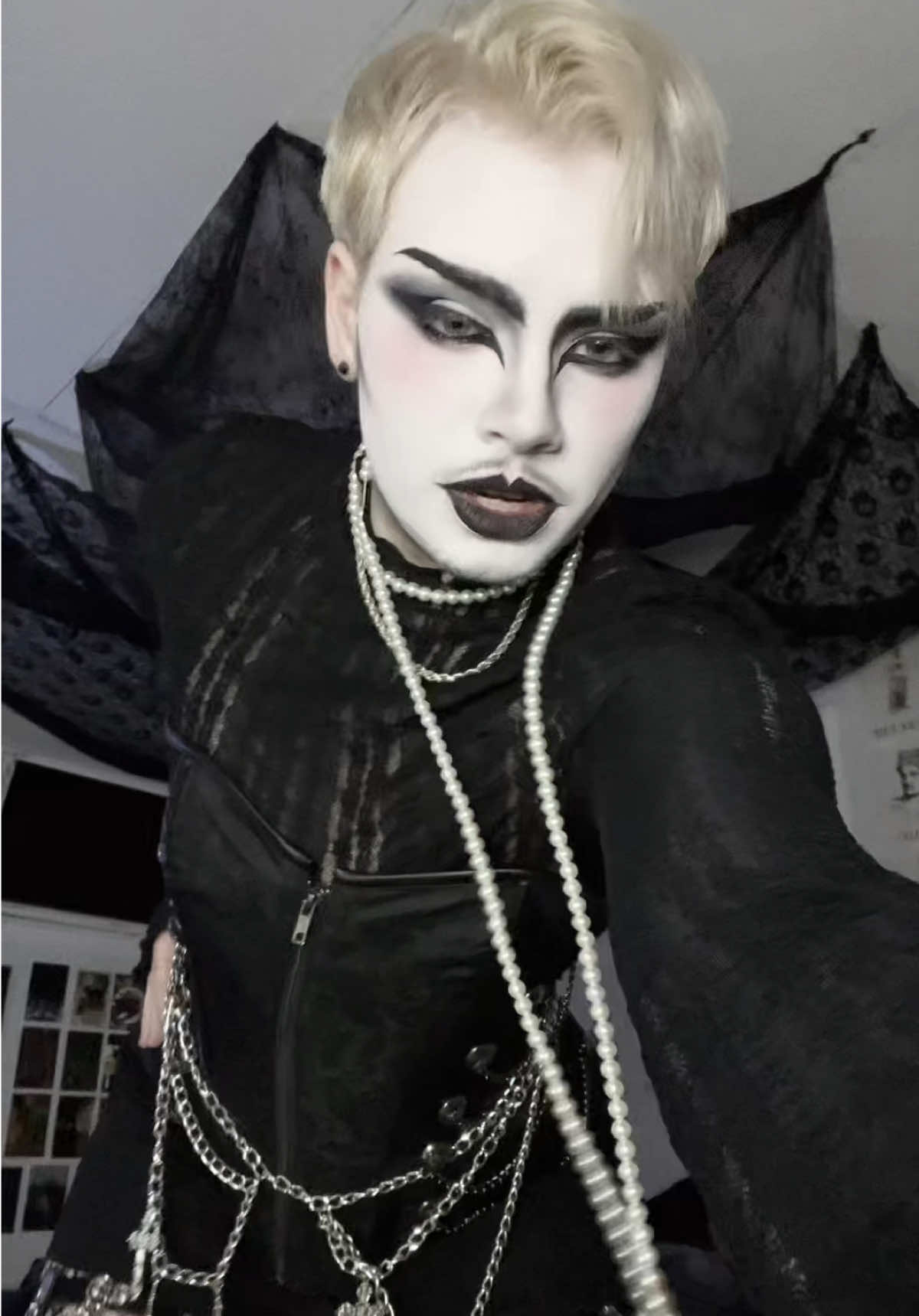 What a way to close out 2024 fr  #02 #alt #goth #gothmen #bi #mlm #lgbtq #gay #alternative #tradgoth #victoriangoth #ouji #vampirecore #oujigoth #oujifashion 