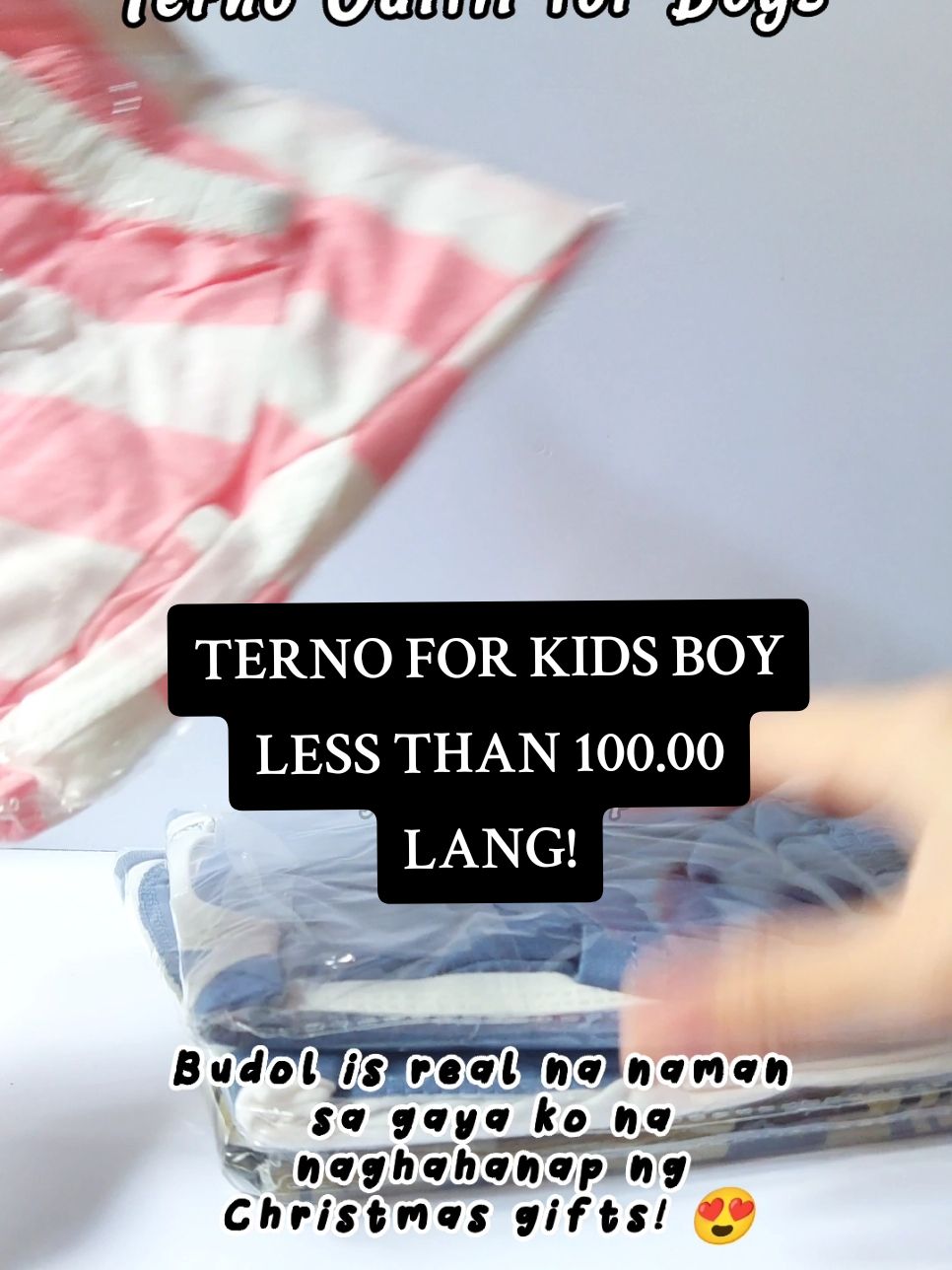 Wala na, gastusan na natin ang mga bata haha #giftideas #ternoforkids #terno  #fyp #affiliatetiktok #affiliate #affiliatemarketing 