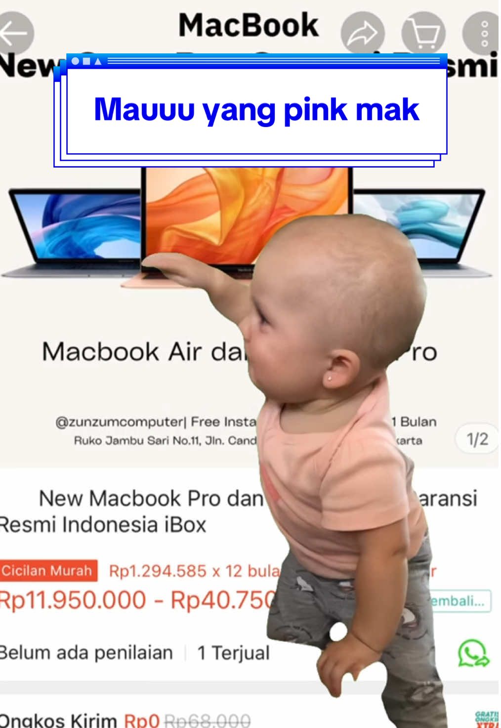 Aiiii mau yang pink🥹🥹😓😭😫#viral #viralvideo #tiktokviral 