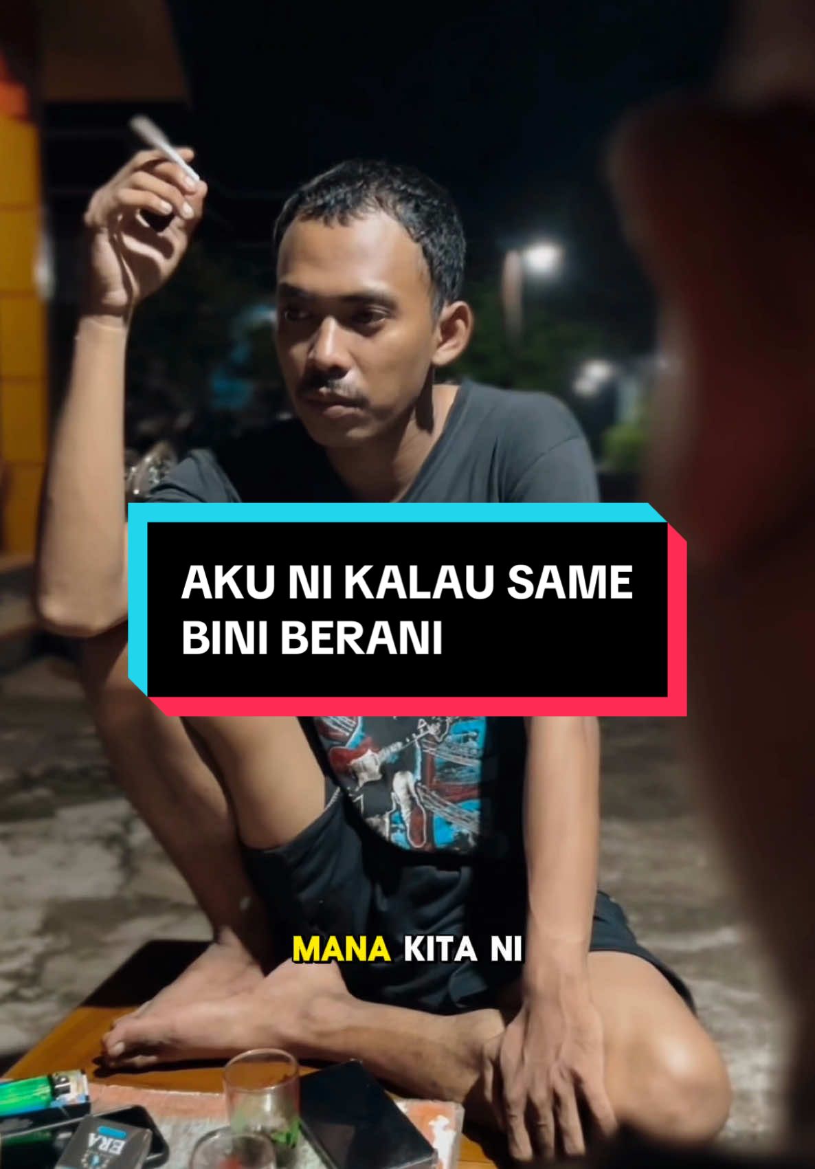 KAU LIAT ABANG KAU NA, BERANI SAME BINI