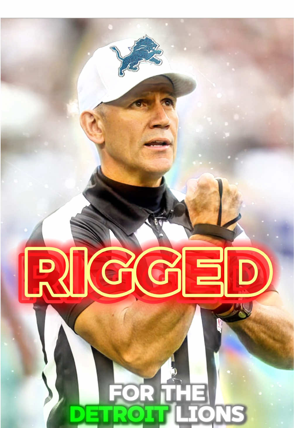 The Referees JUST RIGGED ANOTHER GAME 🤦‍♂️🚨 #detroitlions #rigged #referee