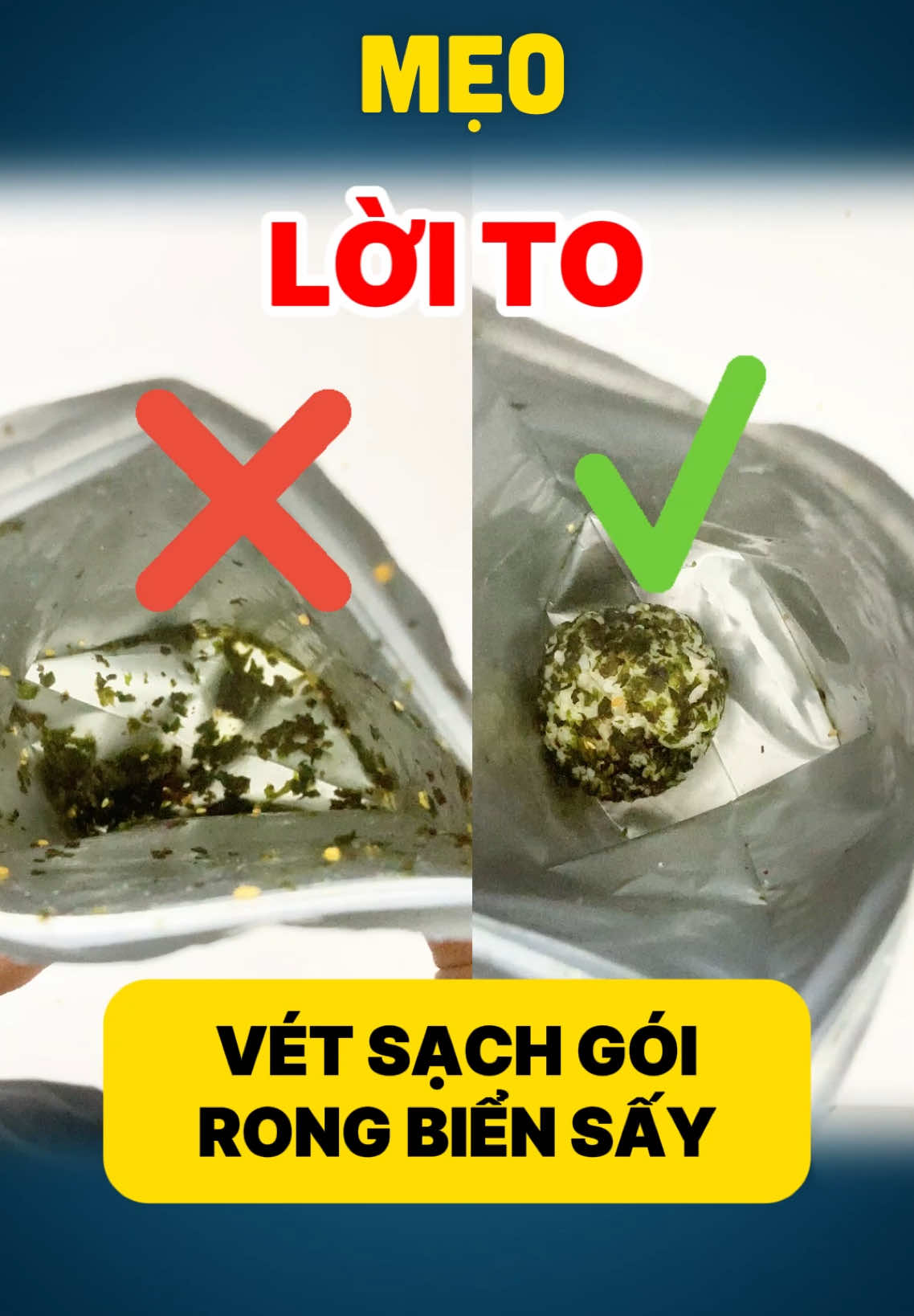 #mẹovặt 656 | Cách ăn cơm cuộn rong biển đúng cách tiết kiệm | How to eat seaweed rice rolls economically #rongbien #comcuon #cachlamcomcuon - [ ] #tips #DIY #lifehacks #meovat #meohay #meovatcuocsong #huongdan #cachlam #meo