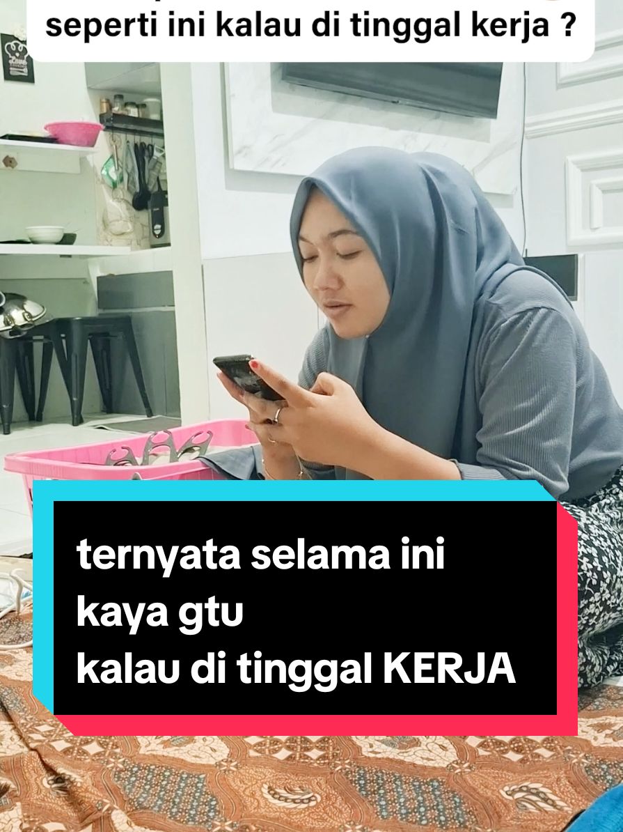 ternyata selama ini kaya gtu kalau tinggal kerja  #fyp #viral #komedi #lucu 