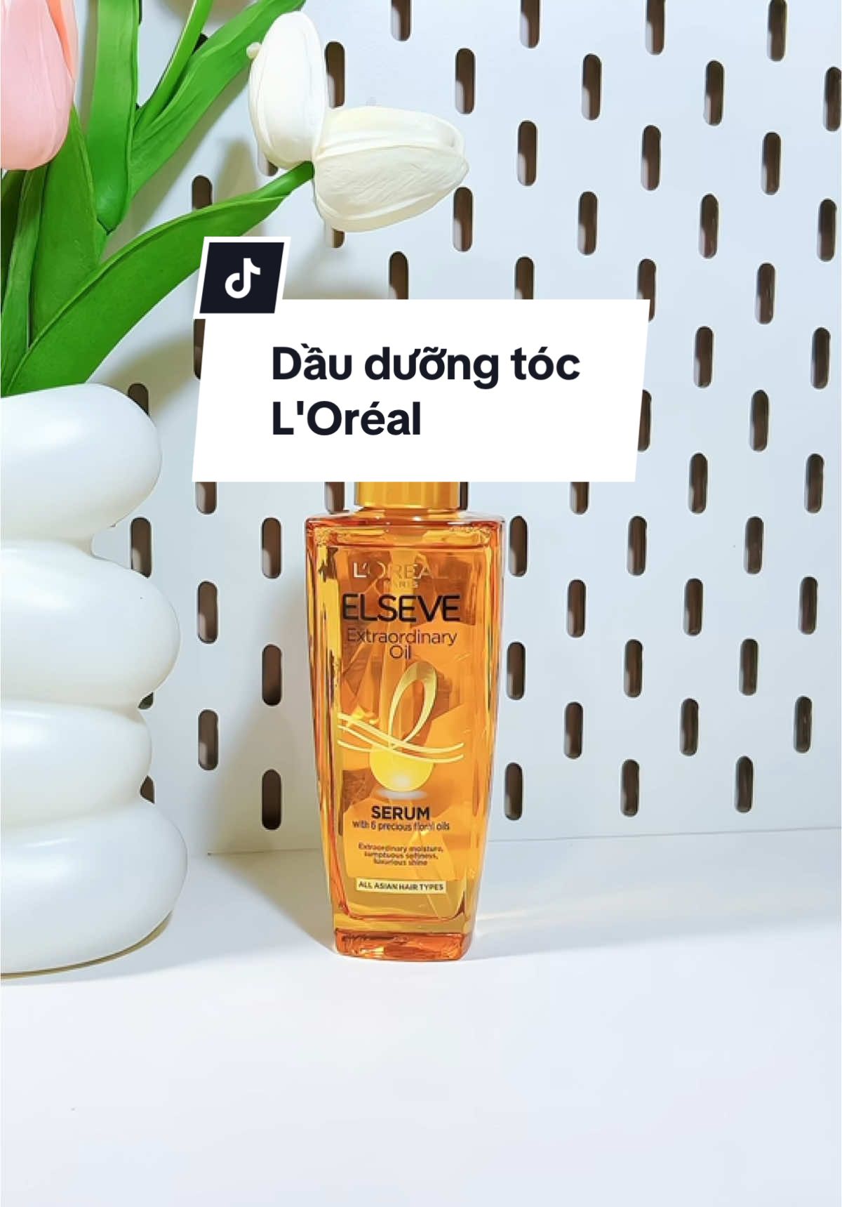 #unboxing #dauduongtoc #chamsoctoc #Loreal #xhtiktok Dầu dưỡng tóc giúp tóc chắc khỏe giảm hư tổn, giảm thiểu rụng tóc nhà L'Oréal. Mùi thơm dễ chịu lắm mn ơi. Chai 100ml dùng siêu lâu 