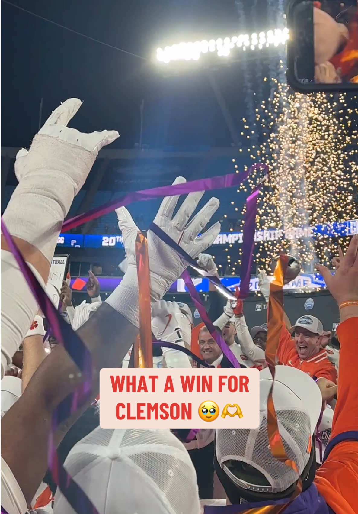 YOUR 2024 ACC CHAMPIONS 🤩 #cfb #acc #football #CollegeFootball #clemson 