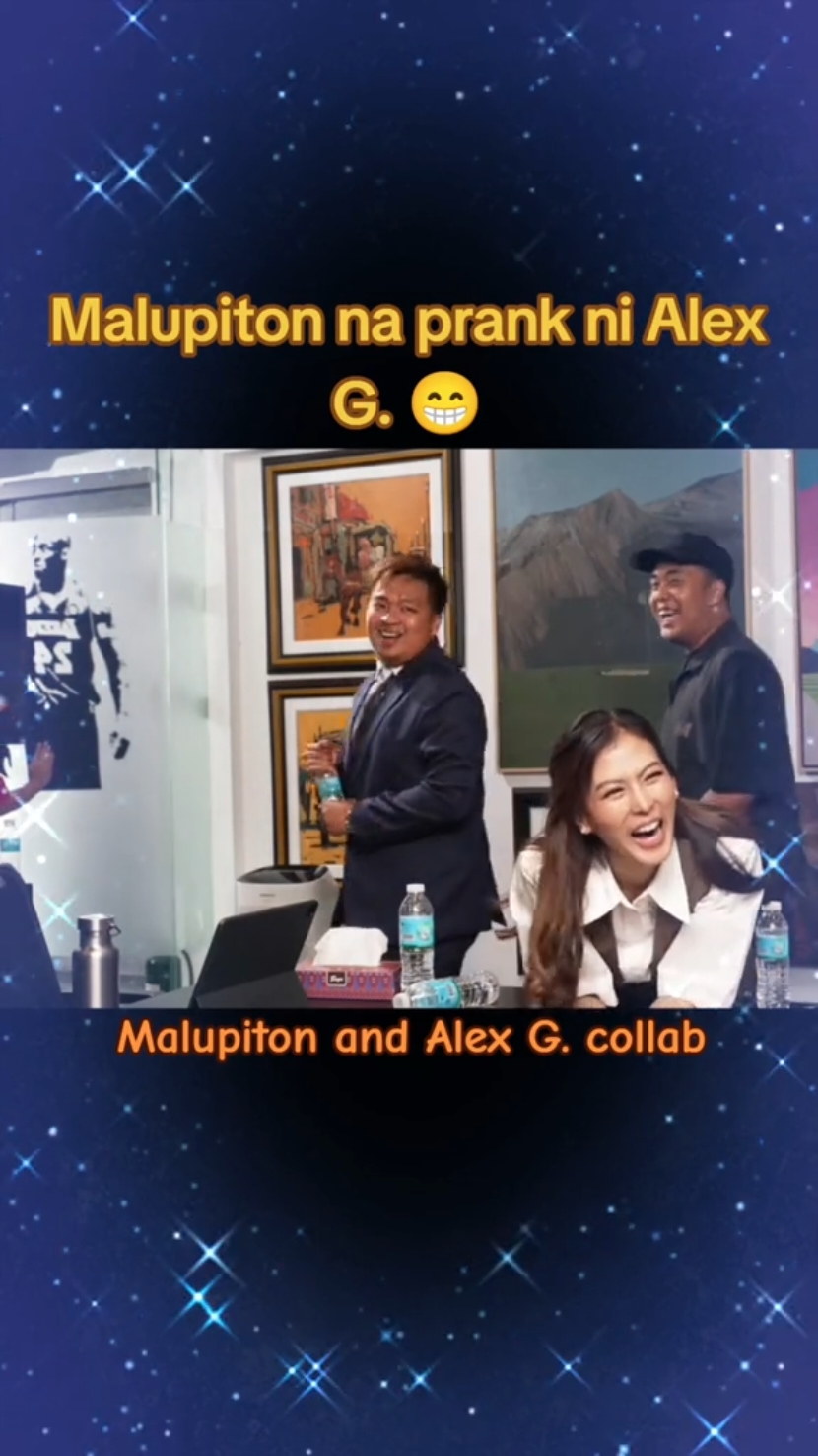 Malupiton na prank ni Alex Gonzaga. 😂😁😅 #malupiton #malupitonofficial #alexg #alexgonzaga #fyp #fypシ゚ #foryou #foryoupage #prank #collab #funny #funnyvideos 