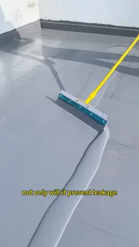 Now with this new waterproof coating, don't worry about roof leaks