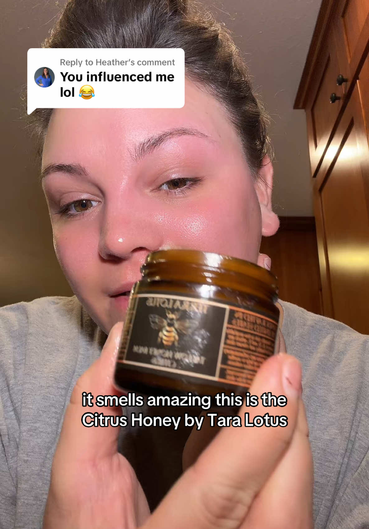 Replying to @Heather You will love it! My skin is so clear and hydrated 🙏 #beeftallow#beeftallowskincare #beeftallowmoisturizer #beeftallowfacecream #skincare#natural#beef#beeffat#acbe#wrinkles#skin#skinbarrier #vitamina#vitamink#vitamind#vitamine#holidayhaul#spotlight#terralotus#grassfed 