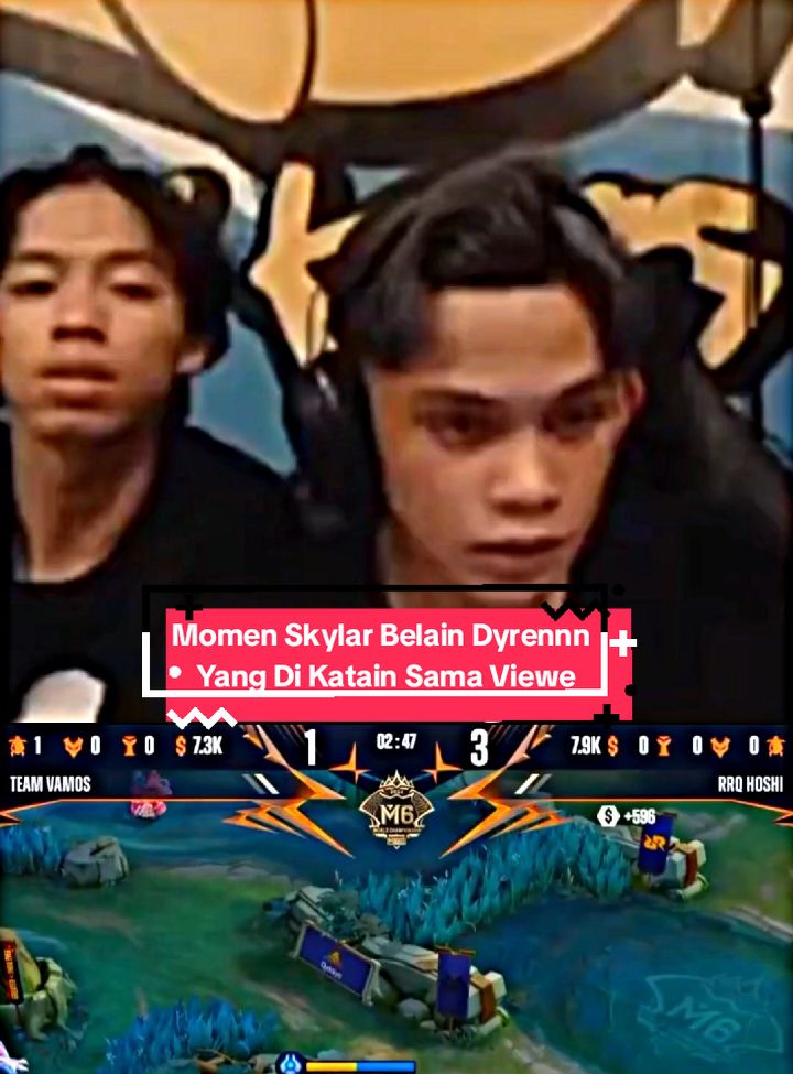 Momen Skylar Belain Dyrennn Yang Di Katain Sama Viewer  #MLBBM6TorchRelay #MLBBM6  #GreaterThanEver #TeamRRQ  #RRQSkylar #RRQDyrennn 