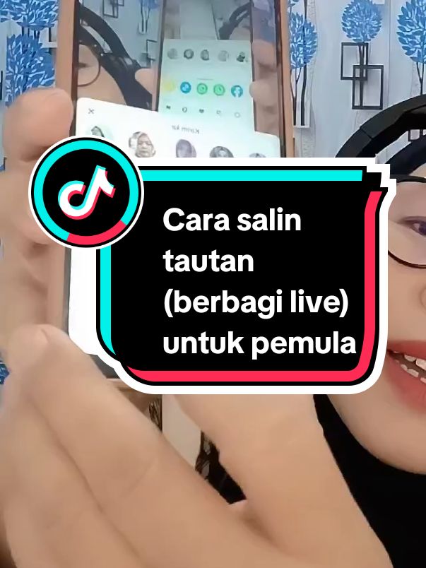 Cara salin tautan (berbagi live) untuk pemula  #VEhighlights #TikTokLIVE #LIVE  #bundaaldy  #edukasitiktok  #videoedukasi  #edukasi  #tutorial  #salintautan  #longervideos  #fyp 