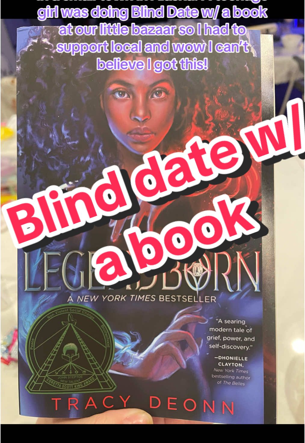 Support your local small businesses!  #SmallBusiness #supportlocal #BookTok #fyp #blinddatewithabook #legendborn #tracydeonn #surprise #fantasy