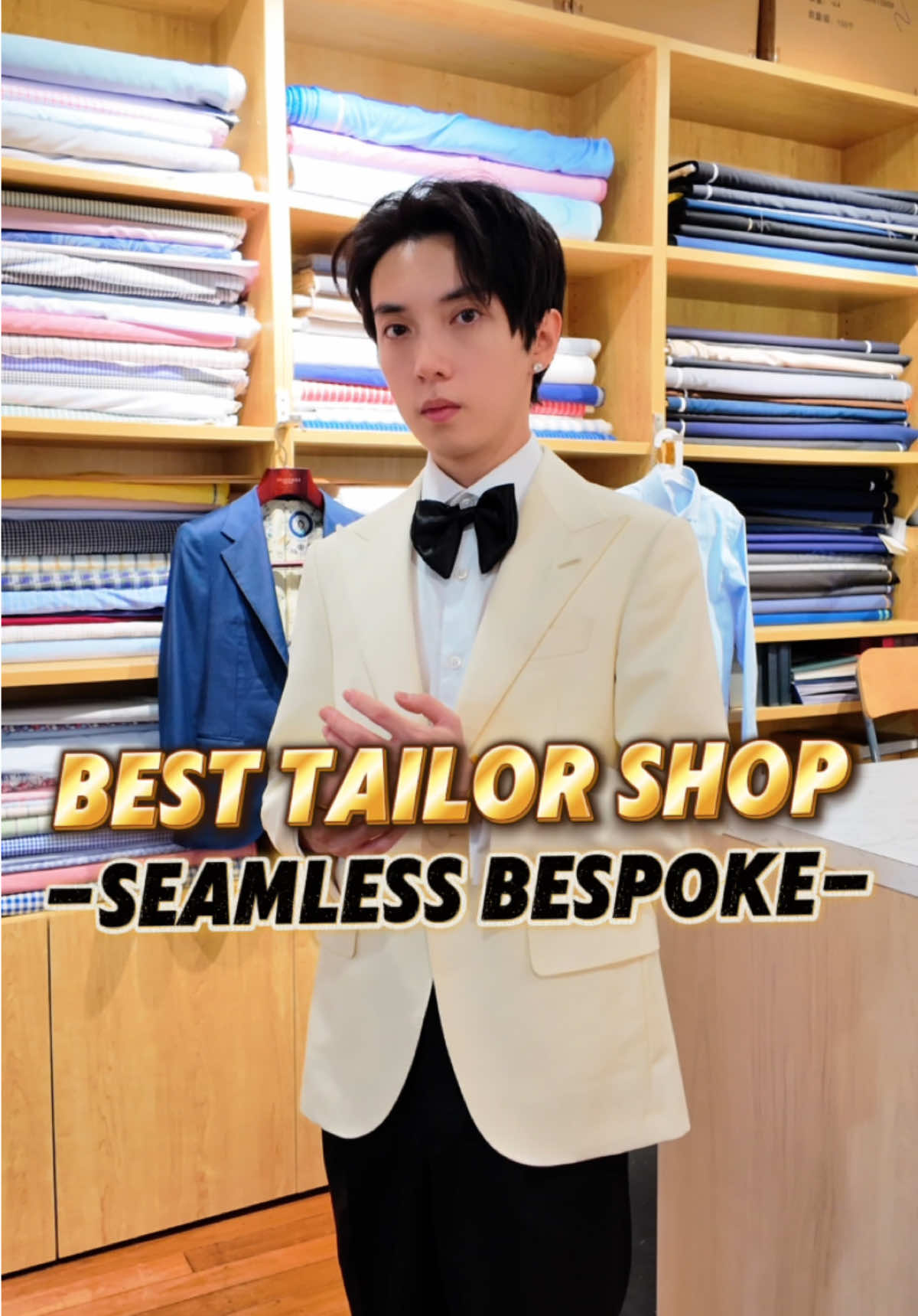 Wedding coming up need a bespoke suit? Go to seamless bespoke 就对liao wocao!!! @Seamless Bespoke  #wocao哥 #wocao #tailoring #bespoke #suit #luxury #wedding #viralsg #repost 