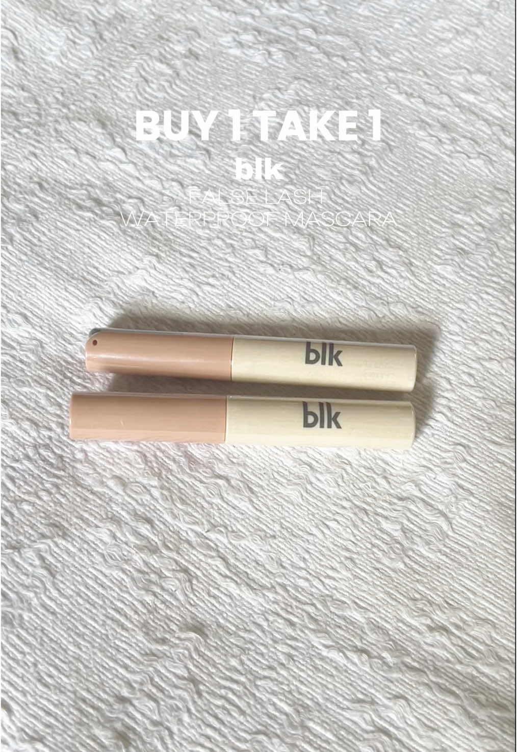 blk eyelash waterproof mascara is on b1t1! #buyonetakeone #buyonegetonefree #blk #blkcosmetics #annecurtis #blkfalselashmascara #falselashes #lashmascara #waterproofmascara 