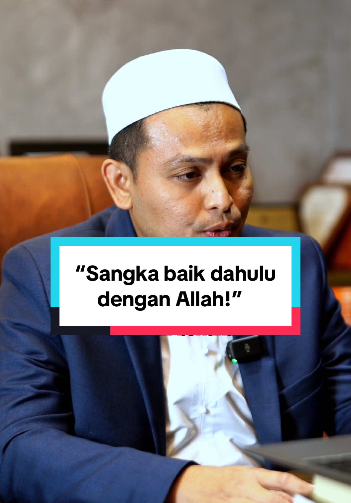 Sangka baik dahulu dengan Allah! Allah ada pada sangkaan hamba2Nya @Ridhuan Yahya  #takaful #mdrtbuilder #aia #takafuladvisor #takafulagent #sales #aiapublictakaful #motivasi #mindset 