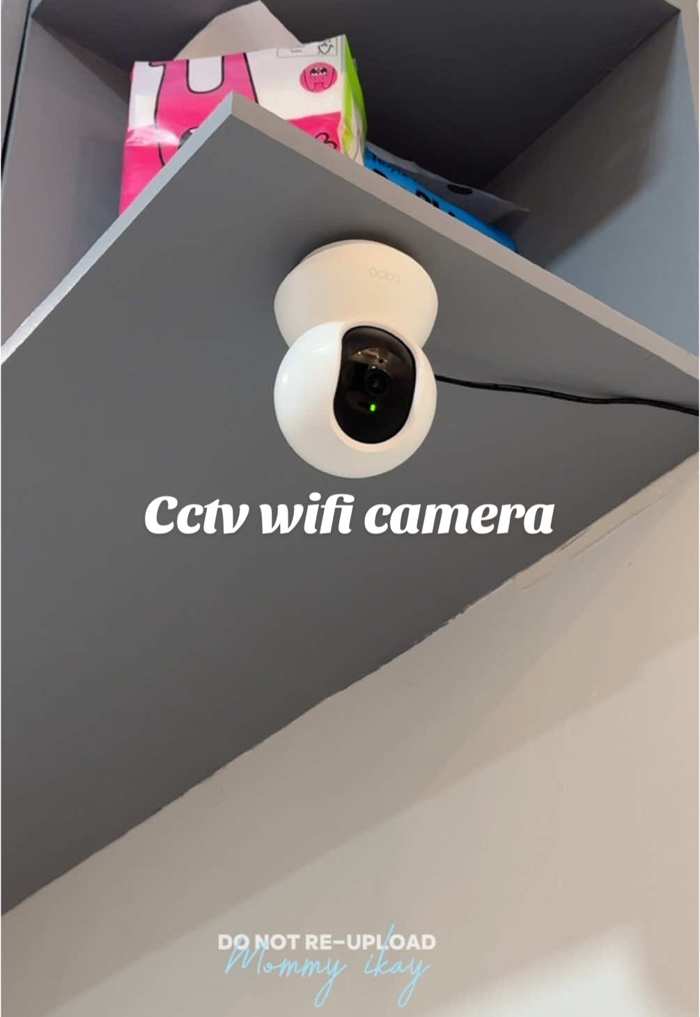 CCTV wifi camera from Tapo. Less worry na pag aalis ng bahay.🙏🥹 #cctvwificamera #cctvcamera #cctvindoor #homecctv #homeessentials #cctv #homemusthave 