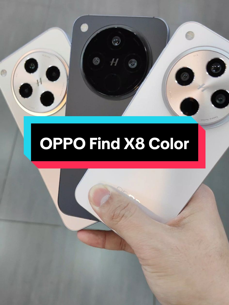 Bingung pilih warna yang mana? Samalah, saya pun bingung 🩷🖤🤍  Trade in phone lama anda ke OPPO Find X8 di kedai kami OPPO Suria Sabah.    #OPPOFindX8Series  #OPPOAIPhone  #fypviral #fyp  #kotakinabalu  #sabah #opposuriasabah 