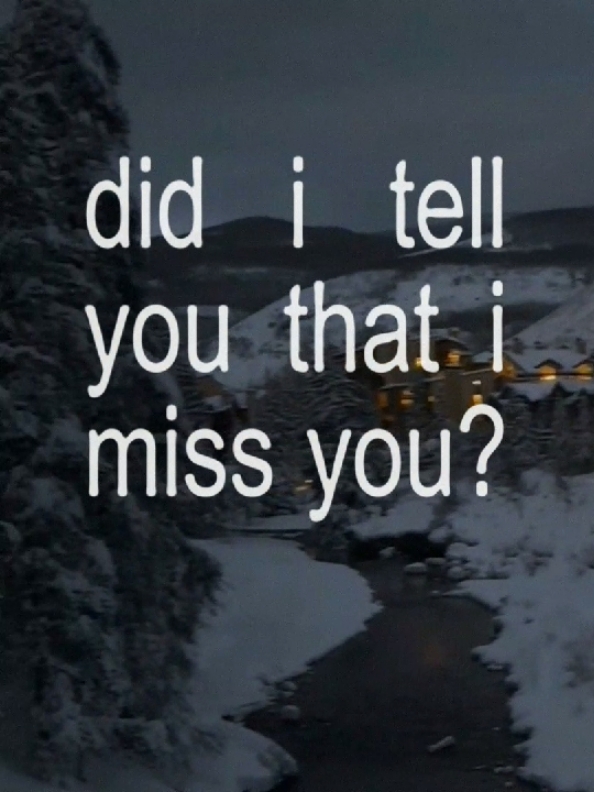 did i tell u that i miss u - #adore #song #lyrics #4u 