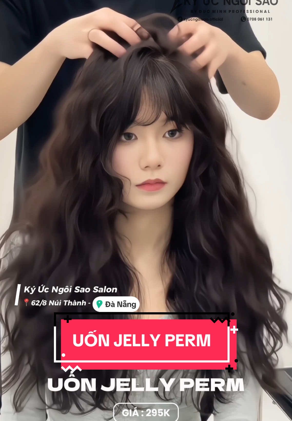 Phần 11 | Uốn Jelly Perm chỉ 295 cành tại 📍Ký Ức Ngôi Sao Hair Salon - 62/8 Núi Thành - Đà Nẵng #kyucngoisaohairsalon #kyucngoisao #jellyperm #uonjellyperm #xoanjellyprem #salontocdepdanang #uontocdepdanang #salontocdanang #salonuytindanang #danang 