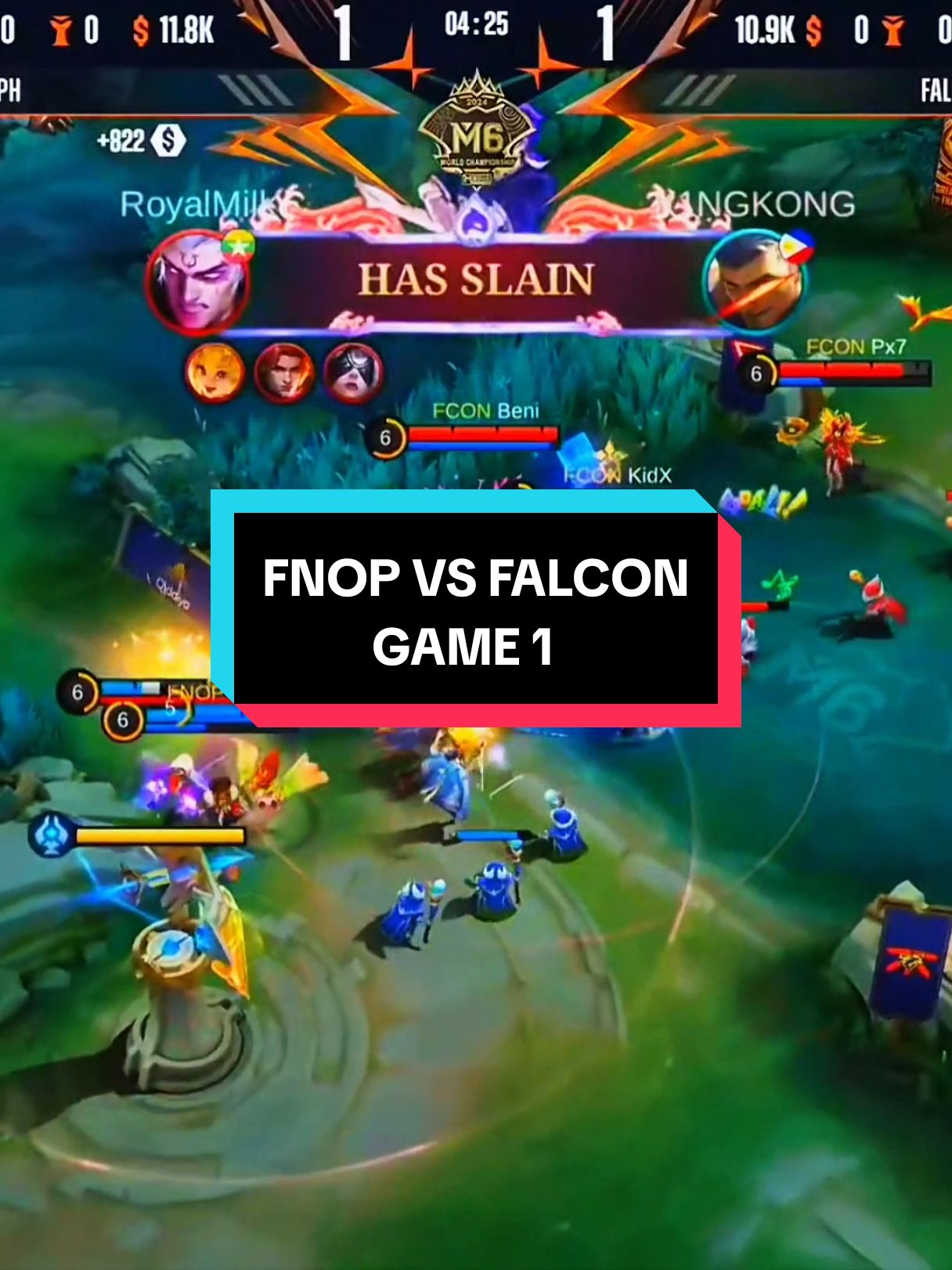 FNOP VS FALCON GAME 1 | PLAY OFF M6 DAY 2 #fnop #falcon #MLBBM6 #MLBBM6TorchRelay #GreaterThanEver 