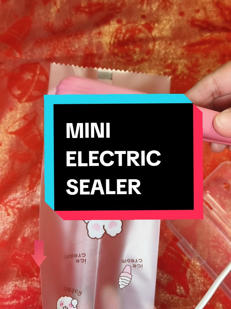 MINI ELECTRIC SEALER  For business starters this is Recommended Sealer for you #electric #sealer  #plasticsealer  #plastic #sealermachine  #fyp  #foryou  #tiktokbudol 