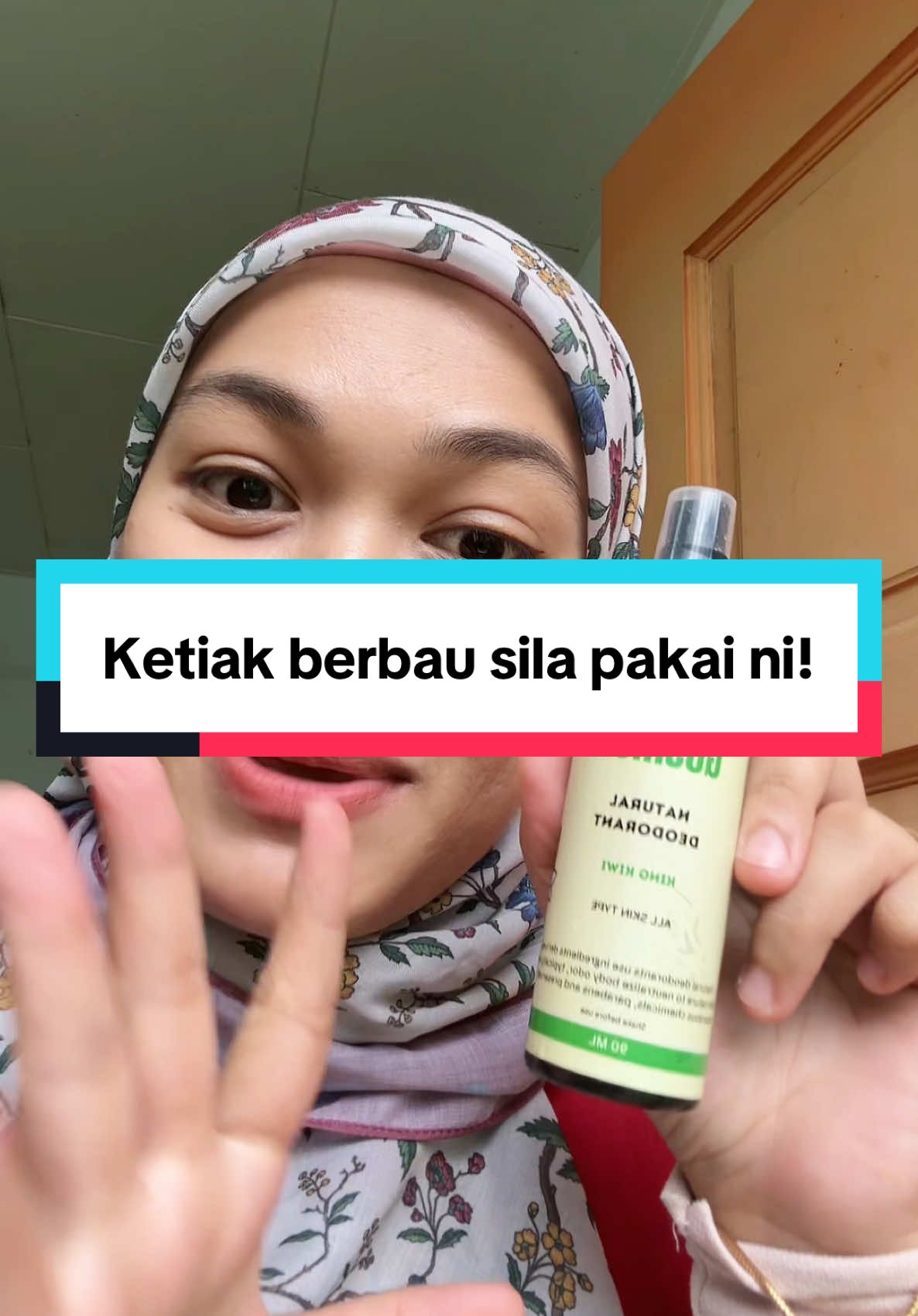 TOLONGLAH TRY! BETUL2 MENJADI YE! #gosmell #naturaldeodorant #deodorant 