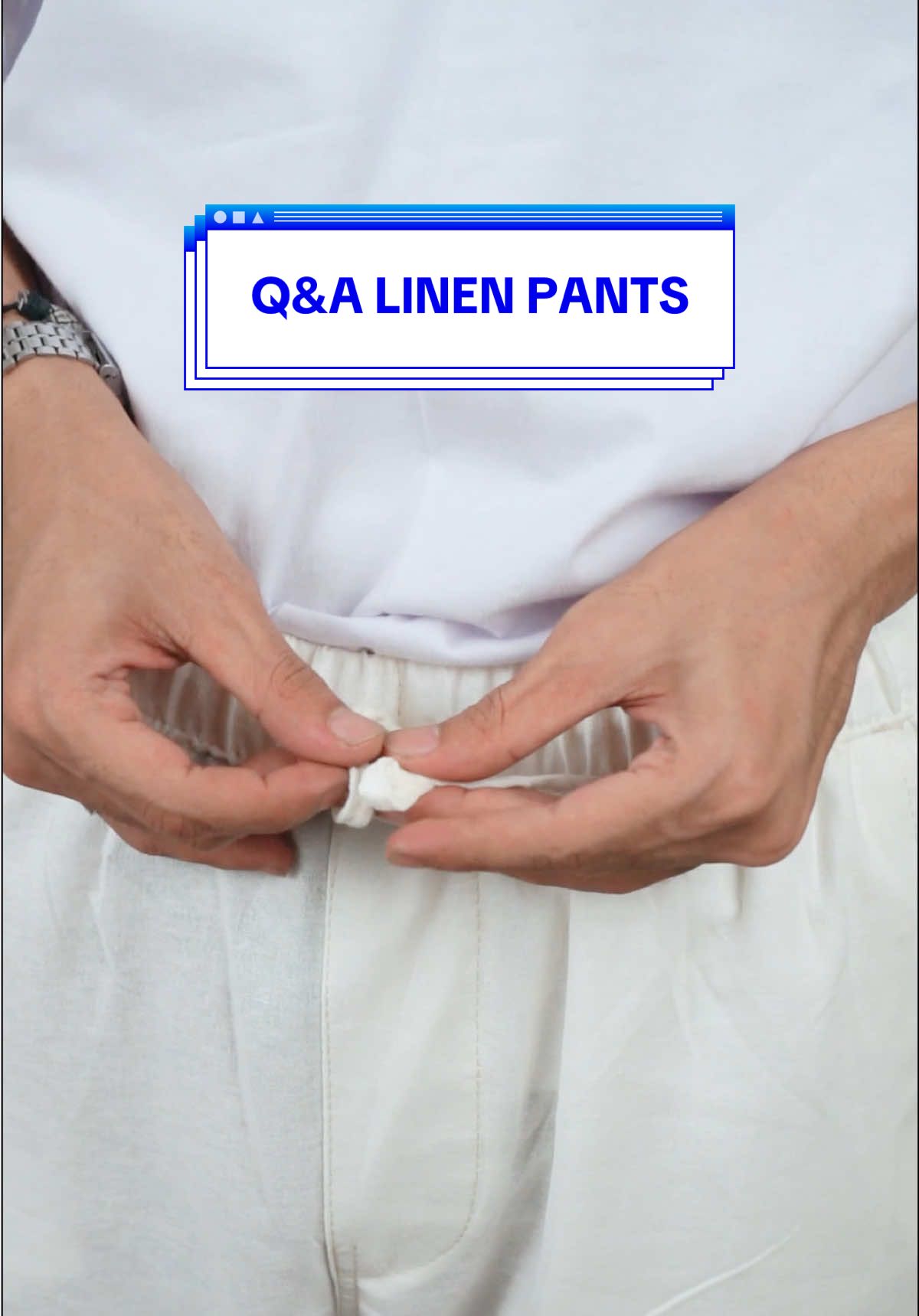 Q&A dulu nih guys, coba komen aja untuk nanya2 lebih lanjut atau bisa kunjungin live kita yaa! #linen #linenpants #relaxpants #longpants 