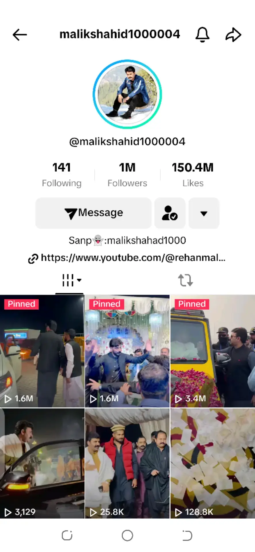 congratulation to@malikshahid1000004 for 1 Million followers @Zahid malik @Fahad malik @Rehan Malik @Hamzamalik10004 @lion Yasir Sheikh official @Hanzllah sheikh 😎☑️ #foryou #foryoupage #viral 