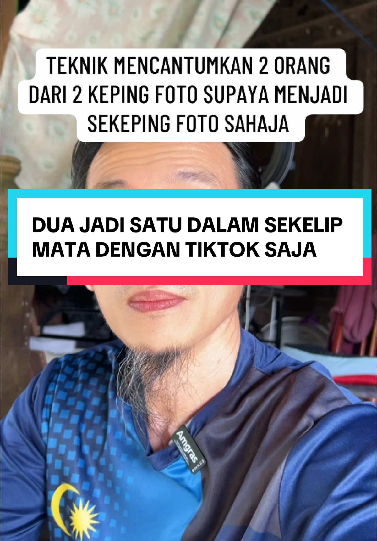 Teknik cantumkan 2 individu dari 2 keping foto yang berlainan supaya menjadi sekeping foto sahaja.. hanya menggunakan tiktok sahaja. #sahabatbosskay #teamsifuyusuf #belajartiktok #tutorial #sifuyusuf #creatorsearchinsights 