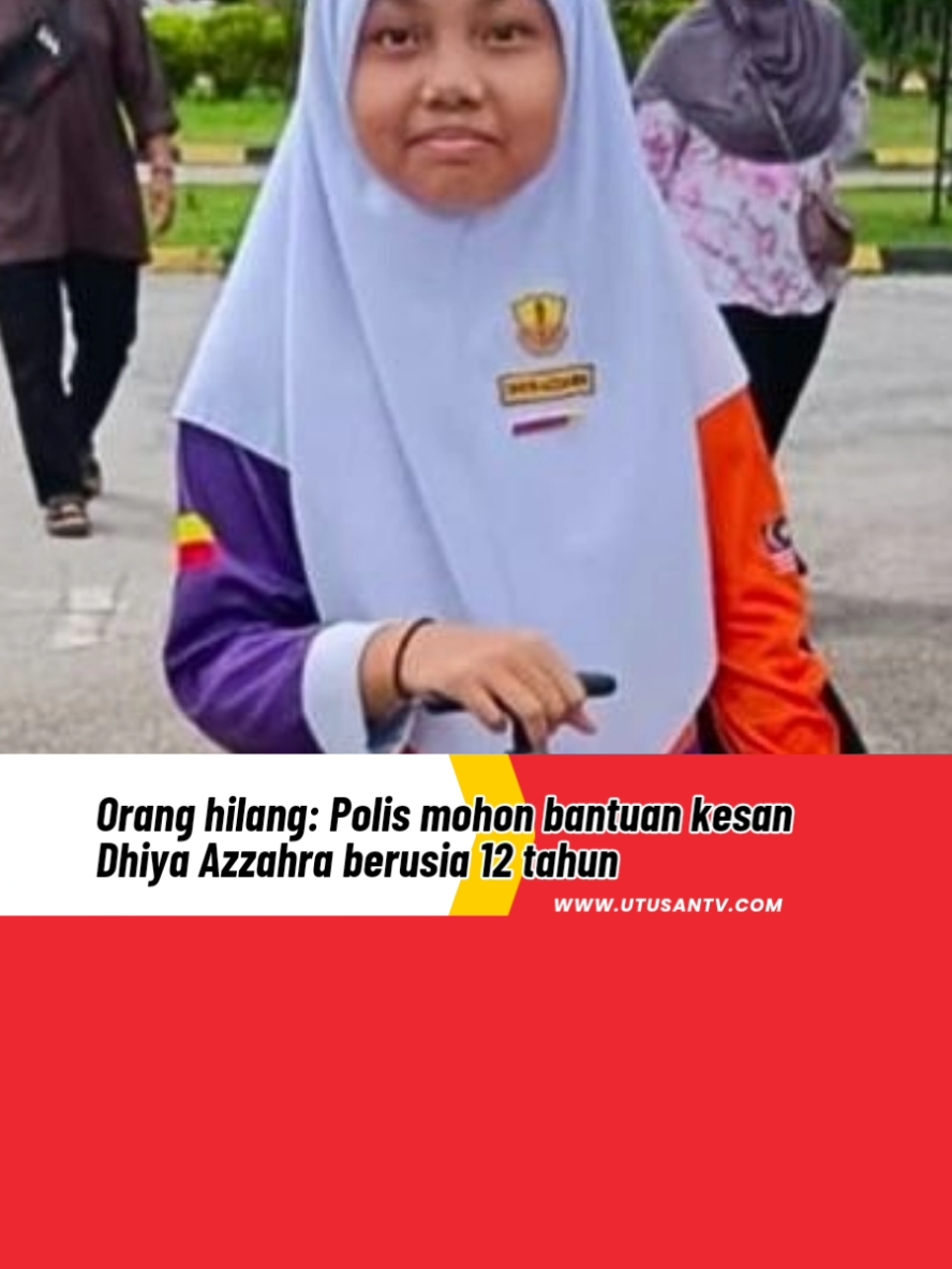 8 DIS 24: Beliau berkata siasatan awal mendapati Dhiya Azzahra memaklumkan kepada bapanya untuk menghadiri sambutan hari lahir di sekolah pada pagi semalam sebelum disedari tidak pulang ke rumah di Seksyen U3, Shah Alam, Selangor. #trendingnewsmalaysia #beritaditiktok #fyp #oranghilang 