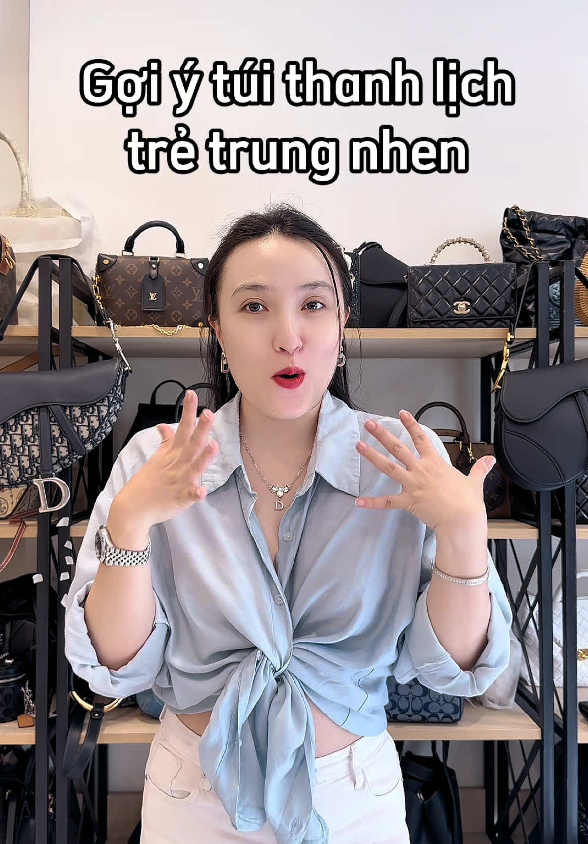 Gợi ý cho mí bà mấy mẫu túi thanh lịch , trẻ trung nhen 😘👜 #lamnhathoaian #caicollection #tuihieu #thatlunghieu #kinhhieu #trangsuc #tuisi 